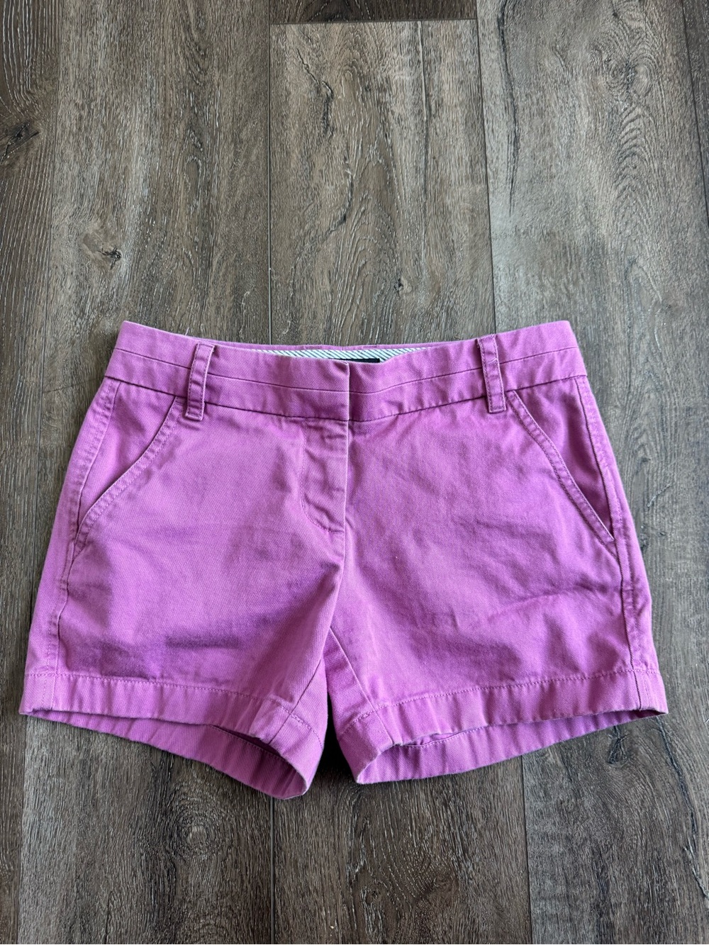 Purple Women’s J Crew Chino Casual Cotton Shorts women’s Size 00